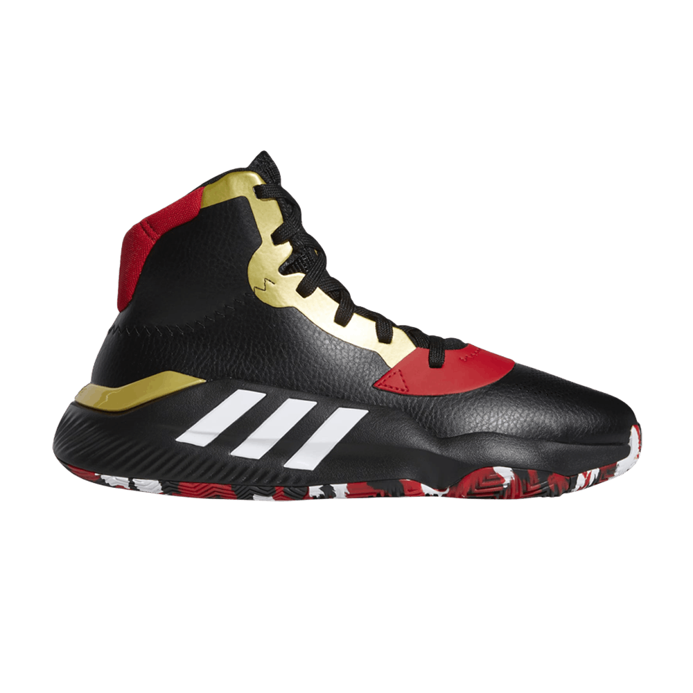 Кроссовки Adidas Pro Bounce 2019 'Black Scarlet'