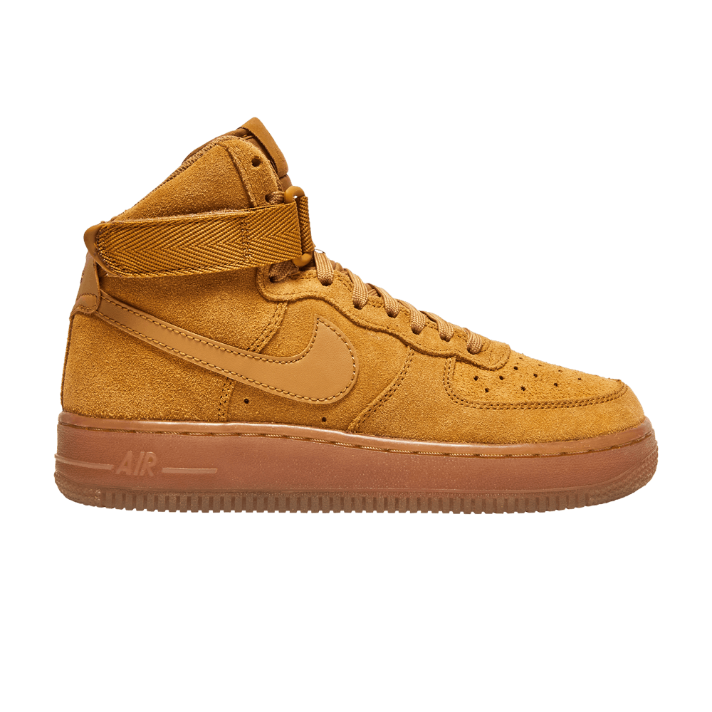 Кроссовки Nike Air Force 1 High LV8 3 GS 'Wheat'