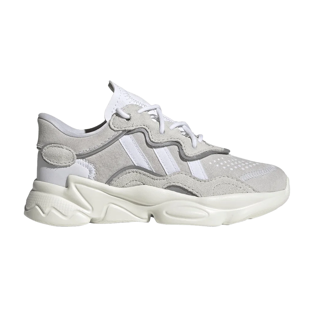 Кроссовки Adidas Ozweego J 'Triple White'