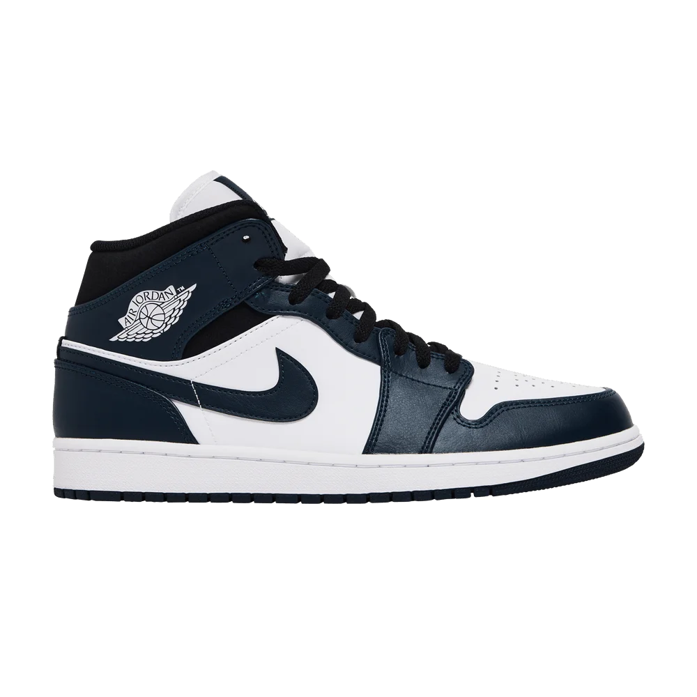 Кроссовки Air Jordan 1 Mid 'Armory Navy'