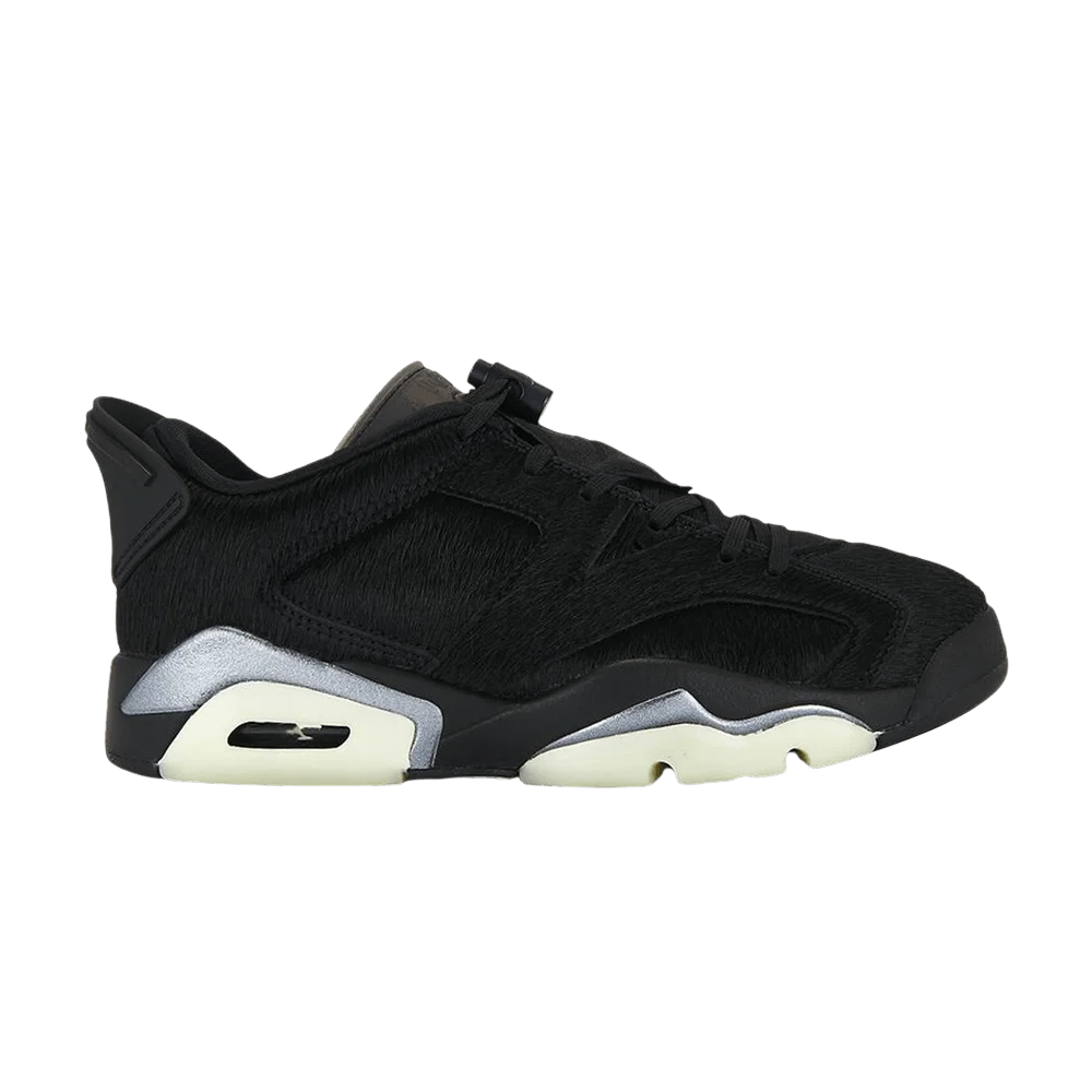 Кроссовки Wmns Air Jordan 6 Retro Low 'Blackout'