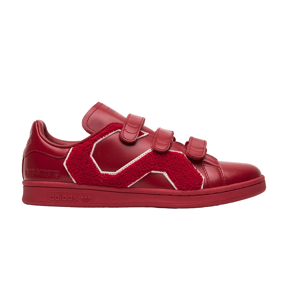 Кроссовки Raf Simons x adidas Stan Smith Comfort Badge 'Power Red'