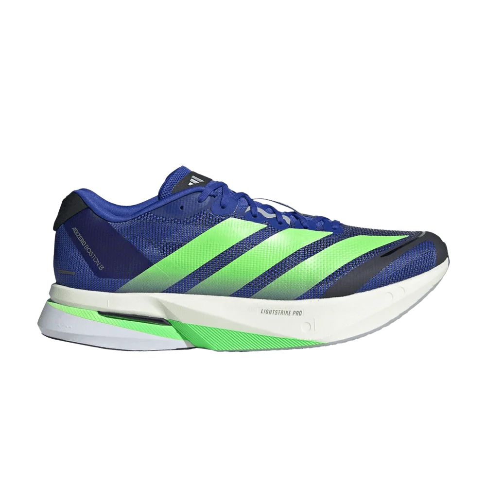 Кроссовки adidas Adizero Boston 13 'Lucid Blue Lime Burst'