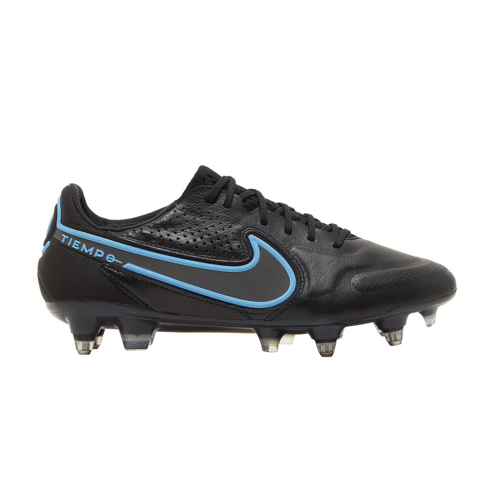 Кроссовки Nike Tiempo Legend 9 Elite SG Pro AC 'Black Blue Hero'