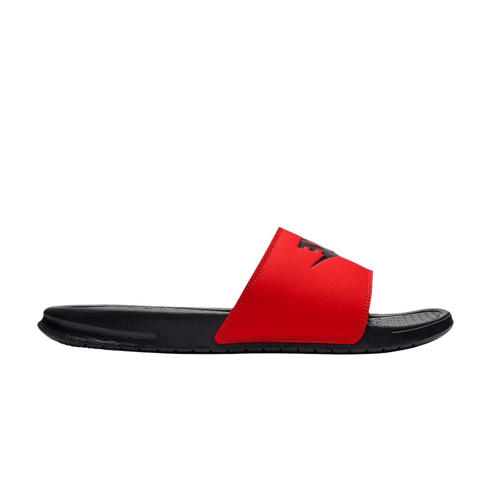 Тапочки Nike Benassi JDI Slide 'Red Orbit Anthracite Black'