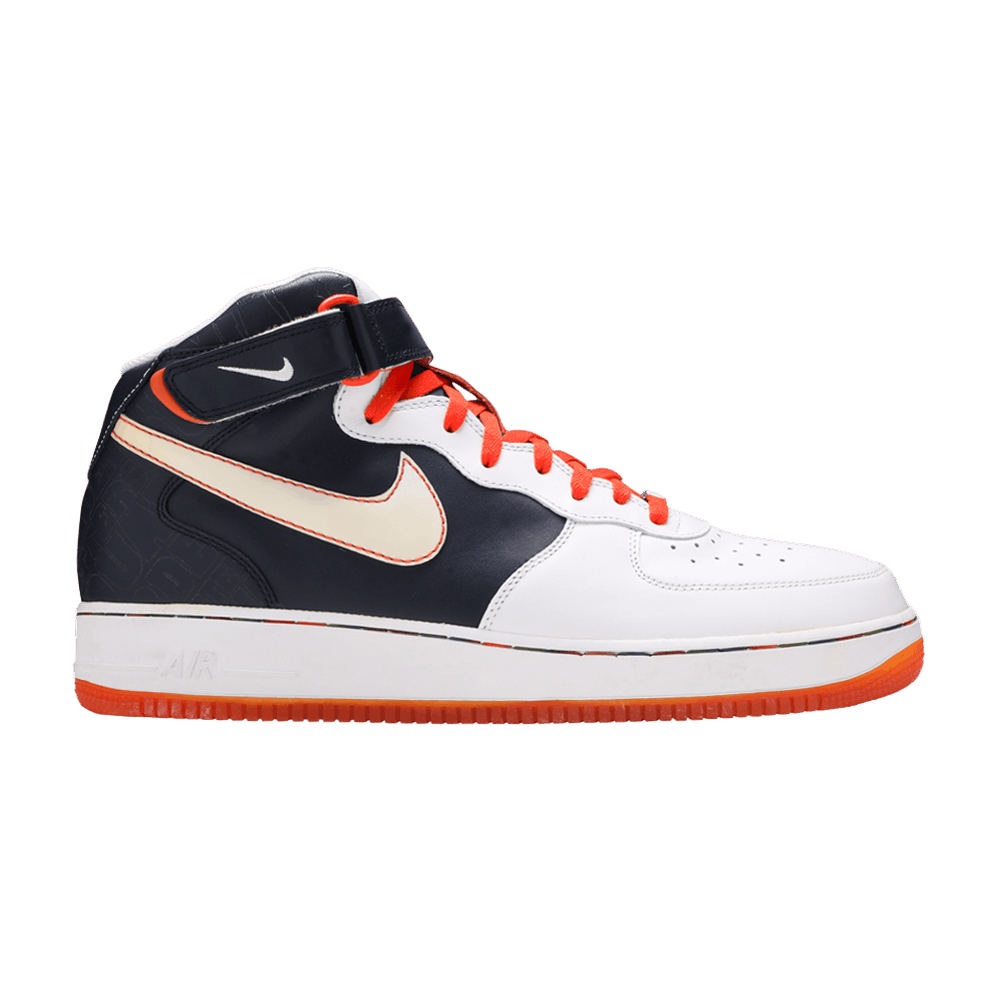 Кроссовки Nike Air Force 1 Mid '07 'Orange Blaze'