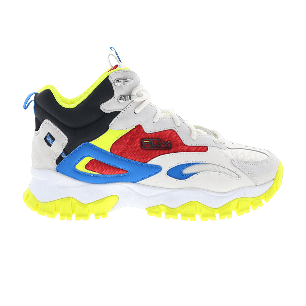 Кроссовки Fila Ray Tracer TR 2 Mid 'Snow White Electric Blue'