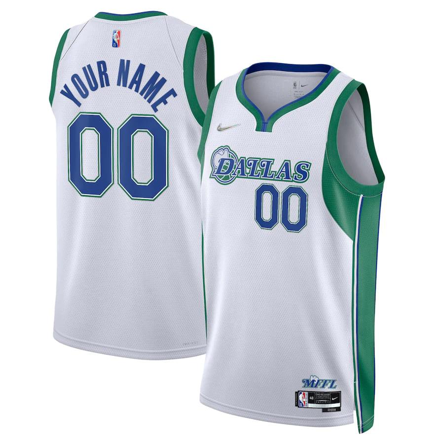 Баскетбольная джерси 2021-22 Dallas Mavericks Nike City Edition Swingman Jersey – Custom