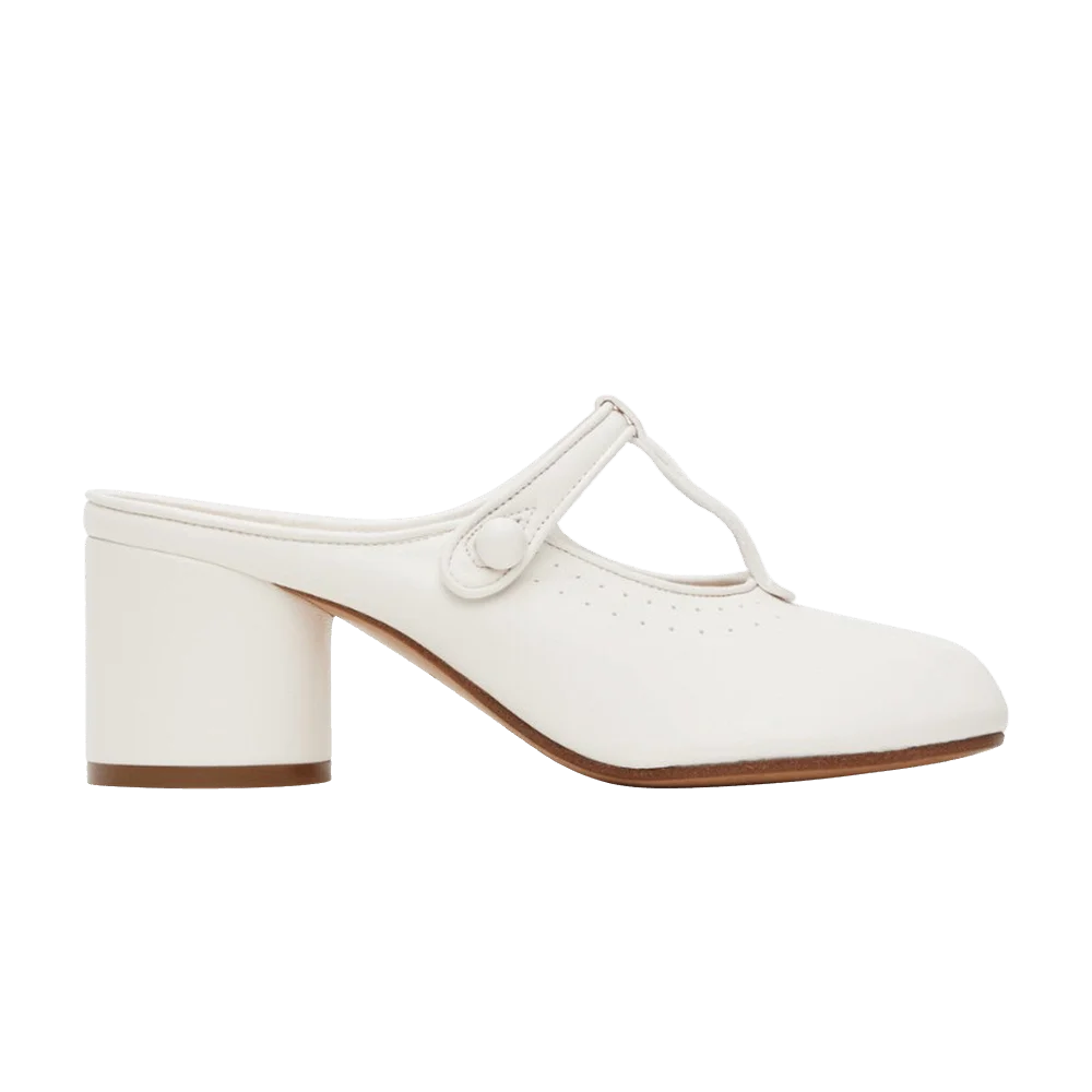 Тапочки Maison Margiela Wmns Tabi Mary Jane Mule 'Marshmallow'