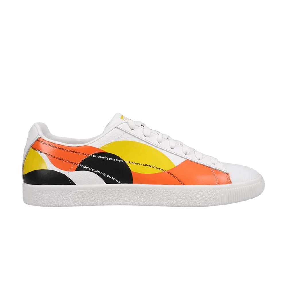 Кроссовки Puma Clyde 59th Street 'White Orange'