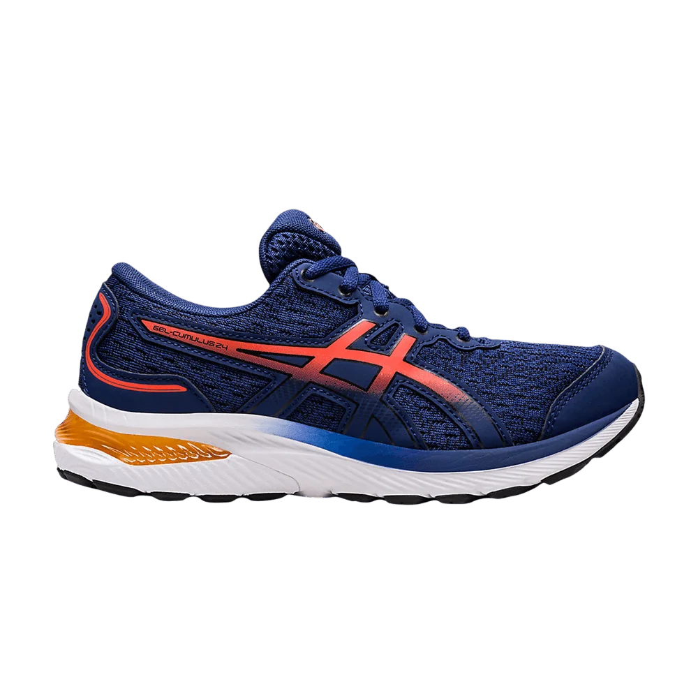 Кроссовки Asics Gel Cumulus 24 GS 'Deep Ocean Cherry Tomato'