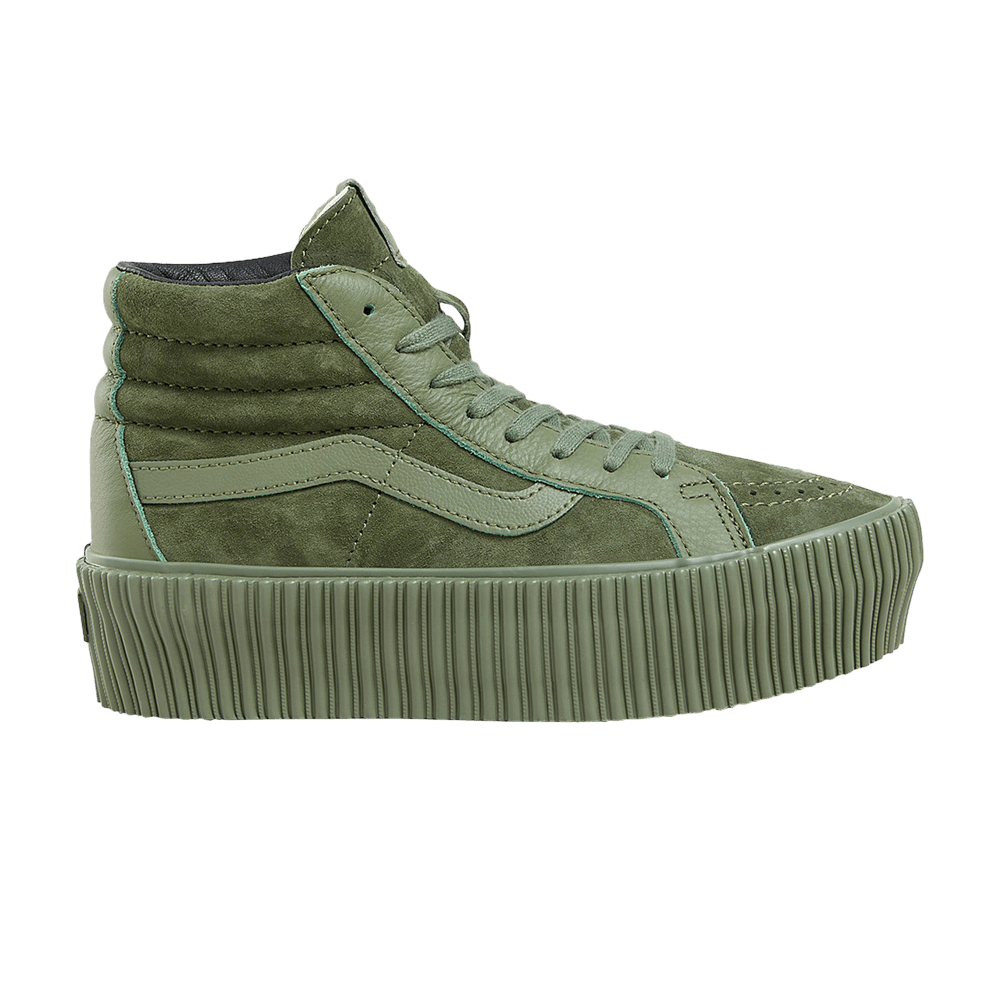 Кроссовки Vans Premium Sk8-Hi 38 Reissue Platform 'Army Green'