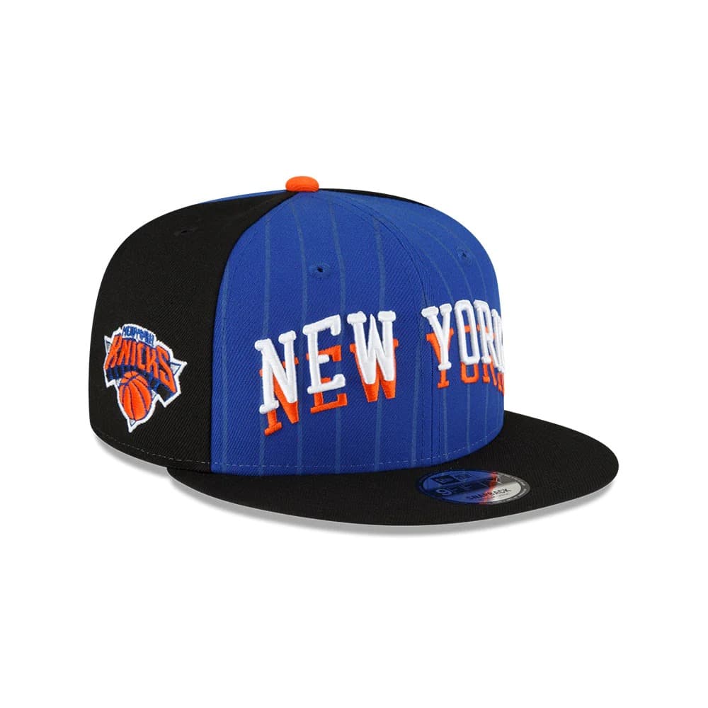 Бейсболка New Era New York Knicks 9FIFTY 2024 City Edition NBA Snapback Hat