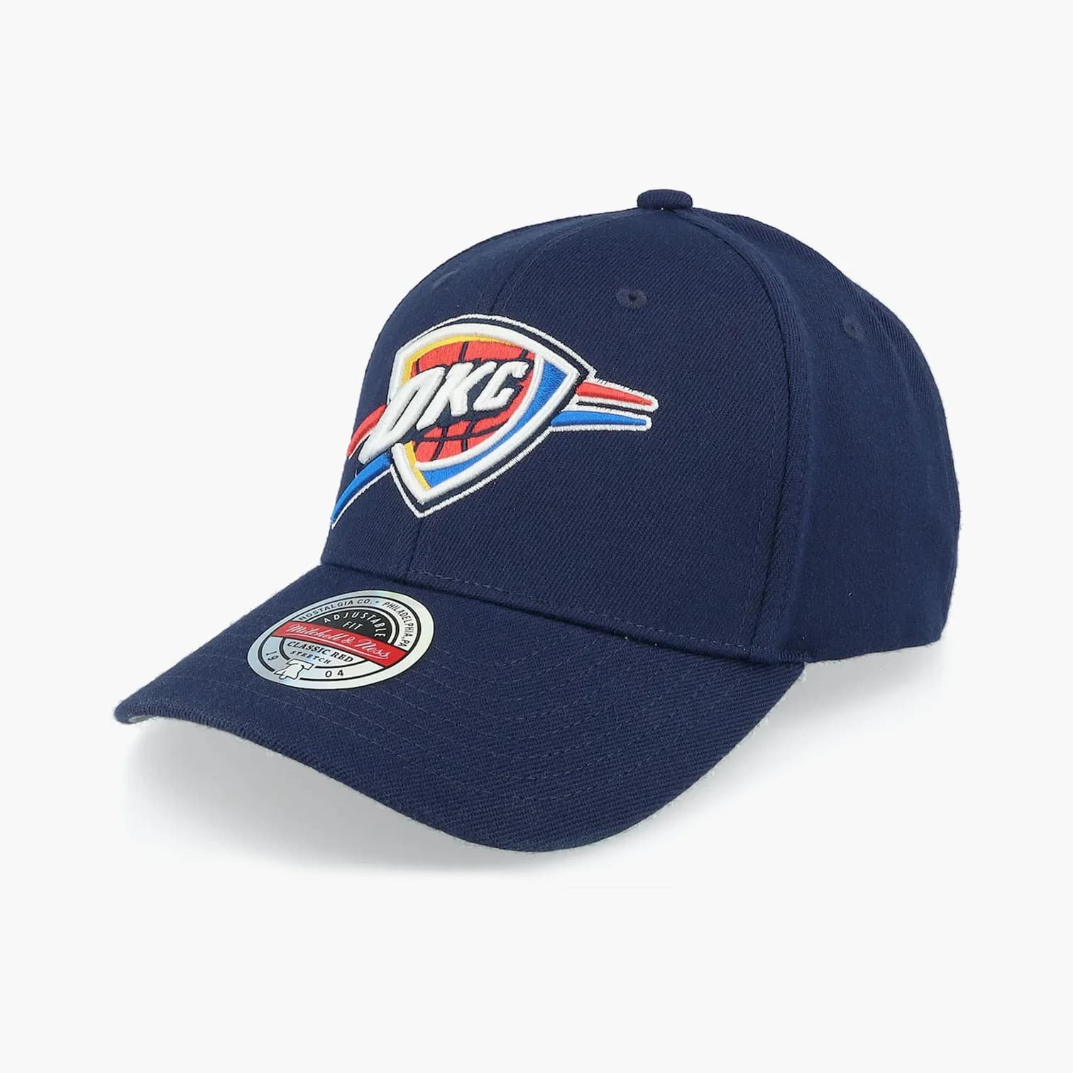 Бейсболка Mitchell & Ness Oklahoma City Thunder Team Ground 2.0 NBA Snapback Hat