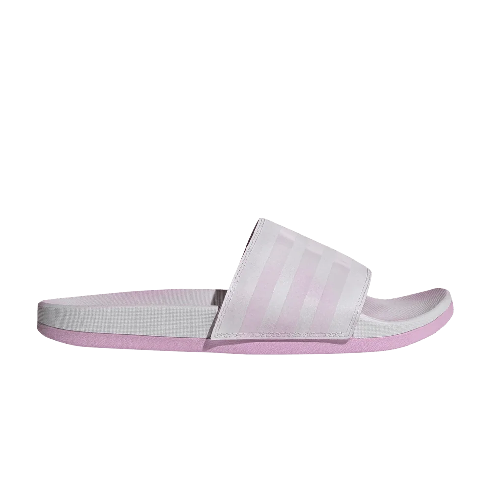 Adidas Wmns Adilette Comfort Slides 'Grey Clear Lilac'