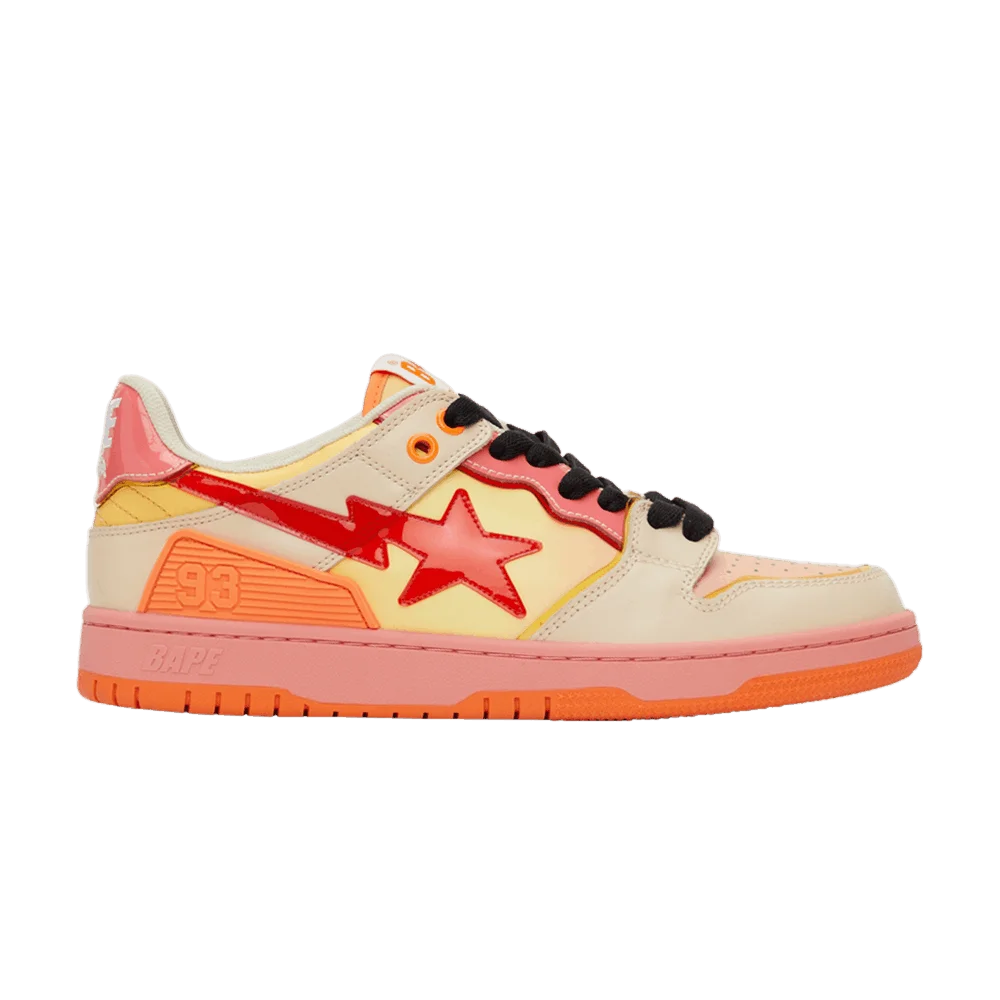 Кроссовки BAPE Sk8 Sta M1 'Orange'