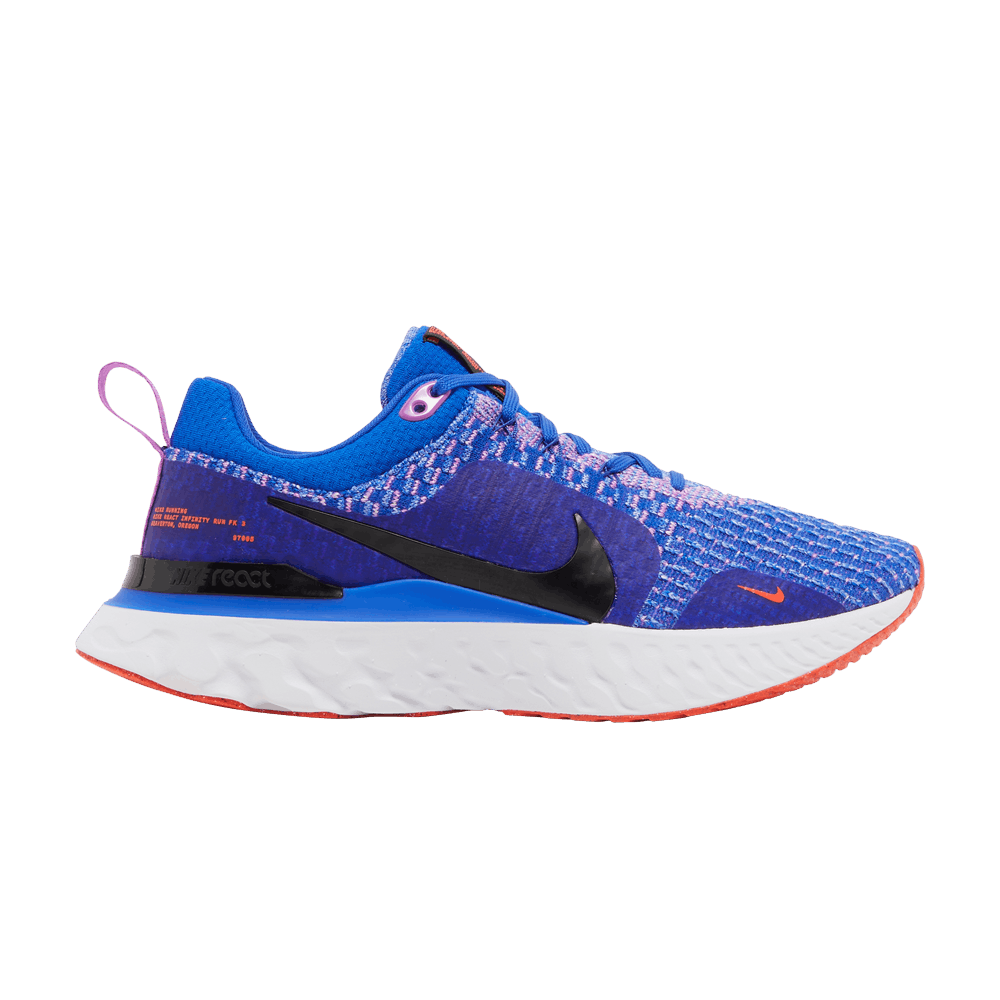Кроссовки Nike Wmns React Infinity Run Flyknit 3 'Racer Blue Crimson'