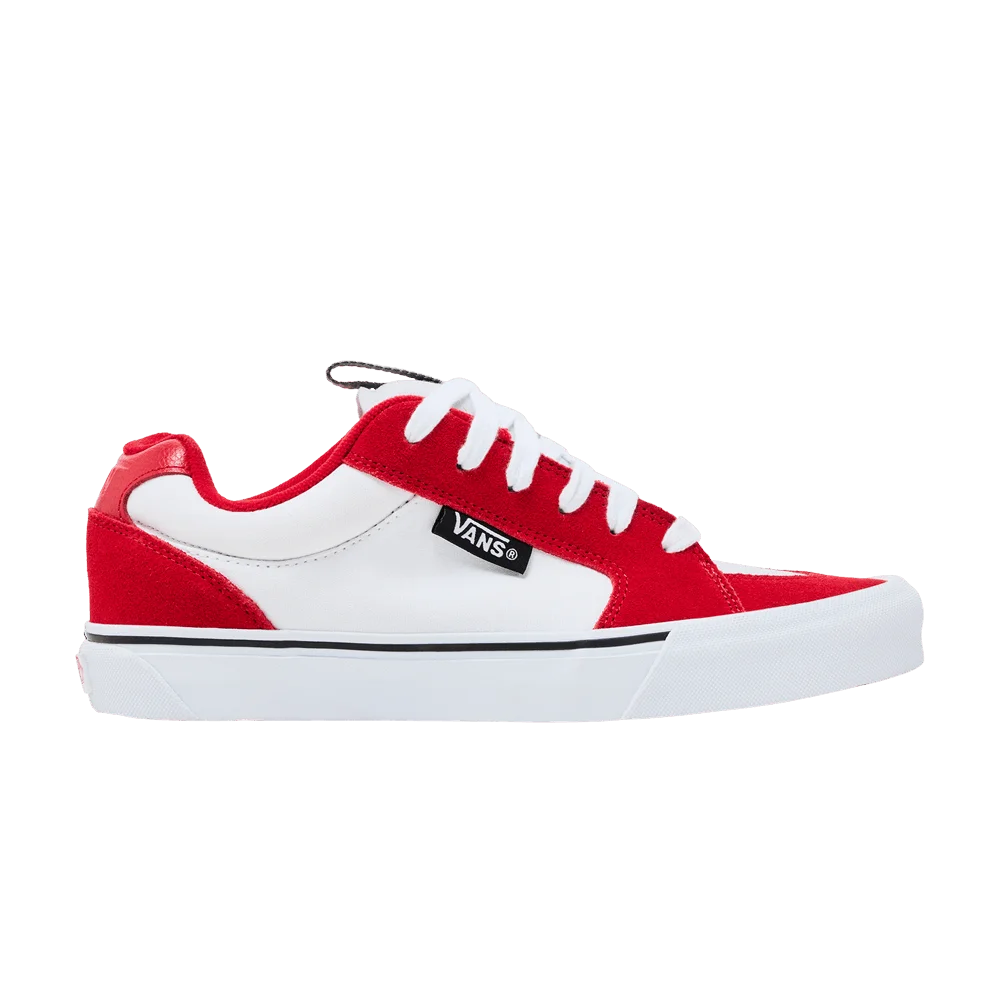 Кроссовки Vans Chukka Push LS 'Racing Red White'