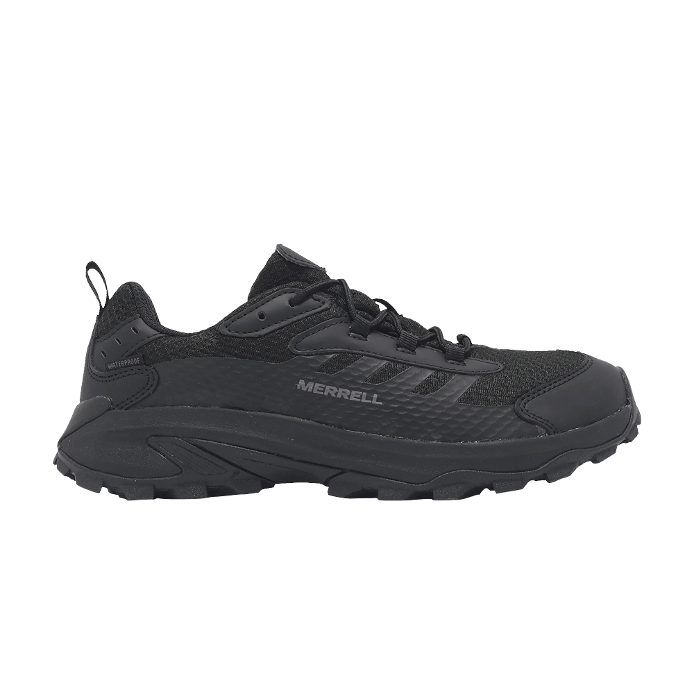 Кроссовки Merrell Moab Speed 2 Low AC WP Big Kid 'Black Carbon'