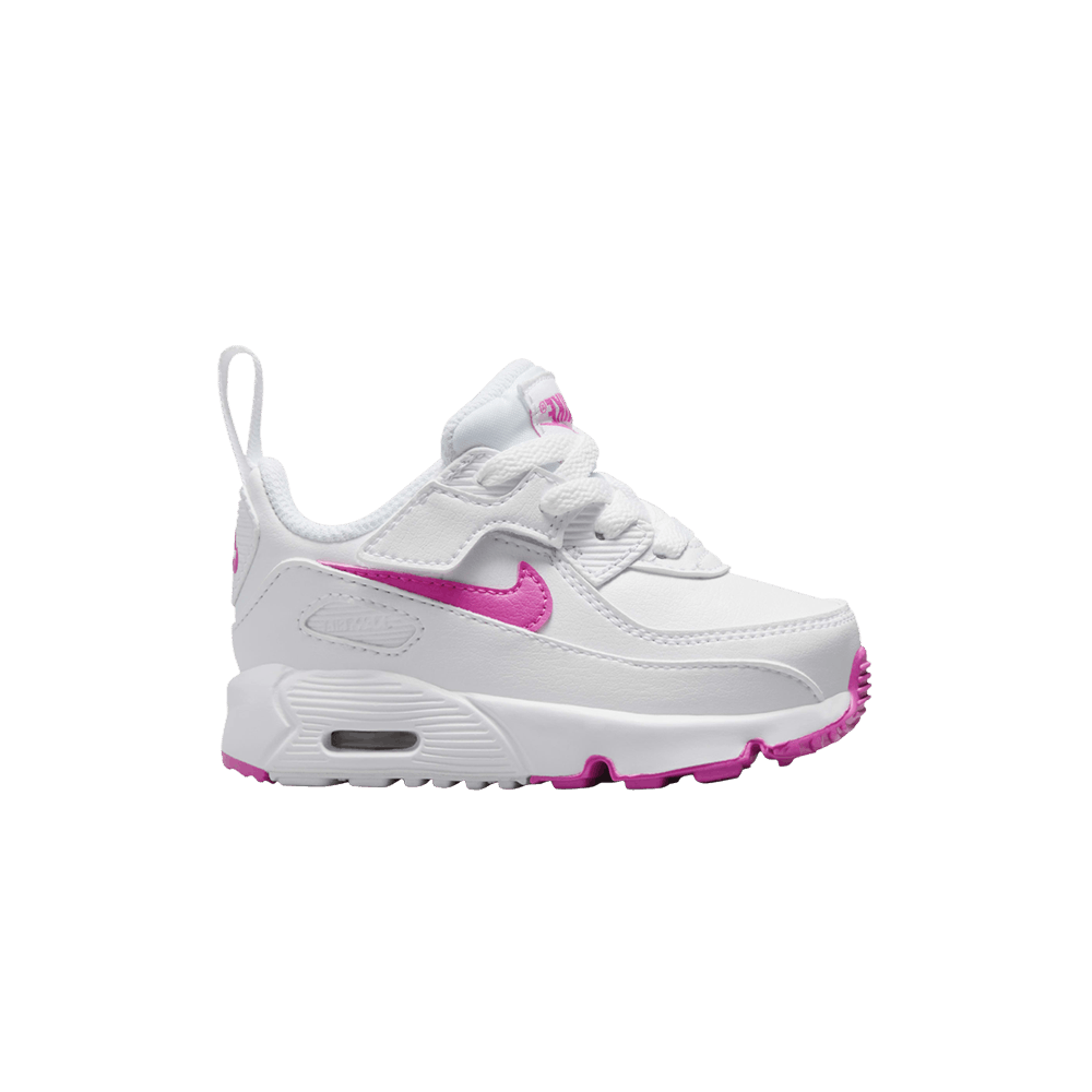 Кроссовки Nike Air Max 90 EasyOn TD 'White Laser Fuchsia'