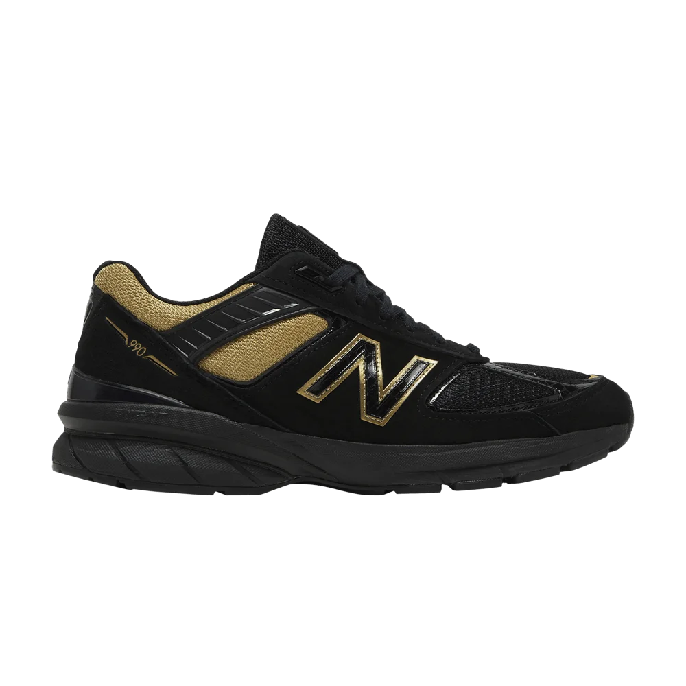 Кроссовки New Balance 990v5 Made in USA 'Triple Black'
