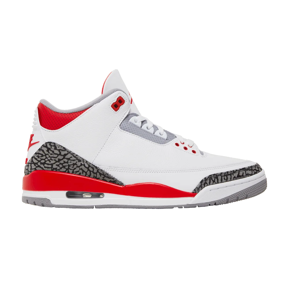 Кроссовки Air Jordan 3 Retro 'Fire Red' 2022