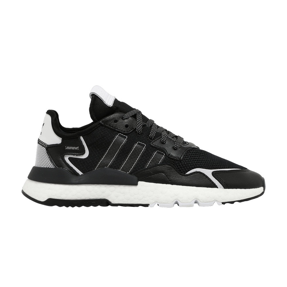 Кроссовки adidas Nite Jogger 'Black White'