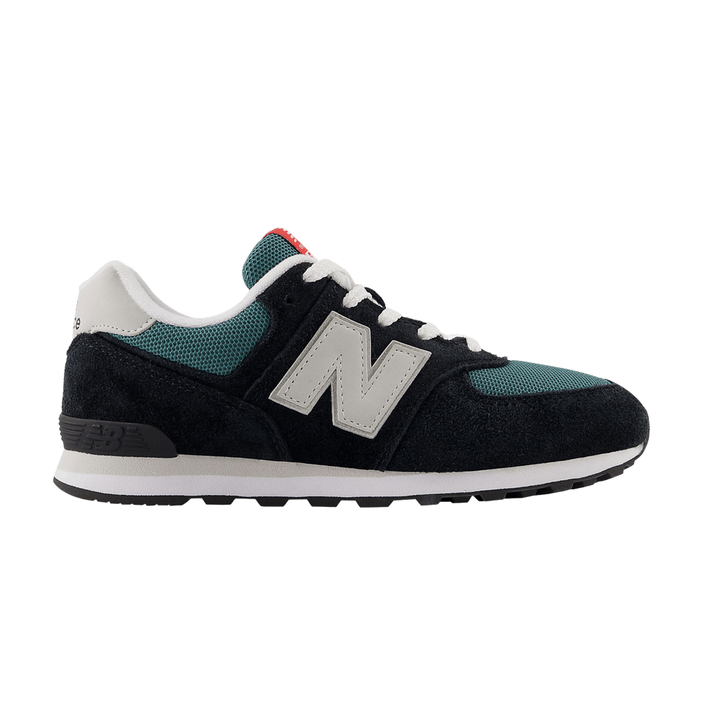 Кроссовки New Balance 574 Big Kid 'Black New Spruce'