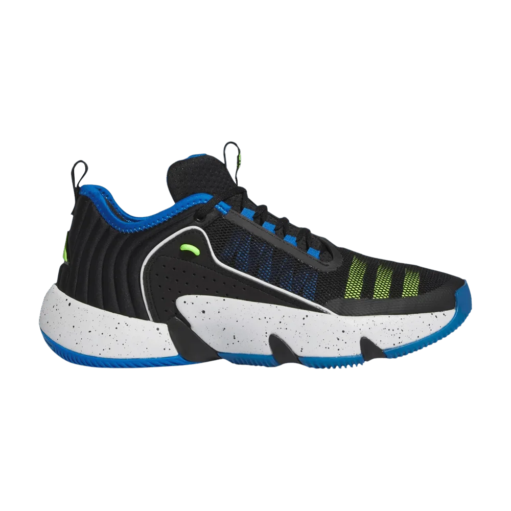 Кроссовки Adidas Trae Unlimited 'Black Lucid Lemon Blue Bird'