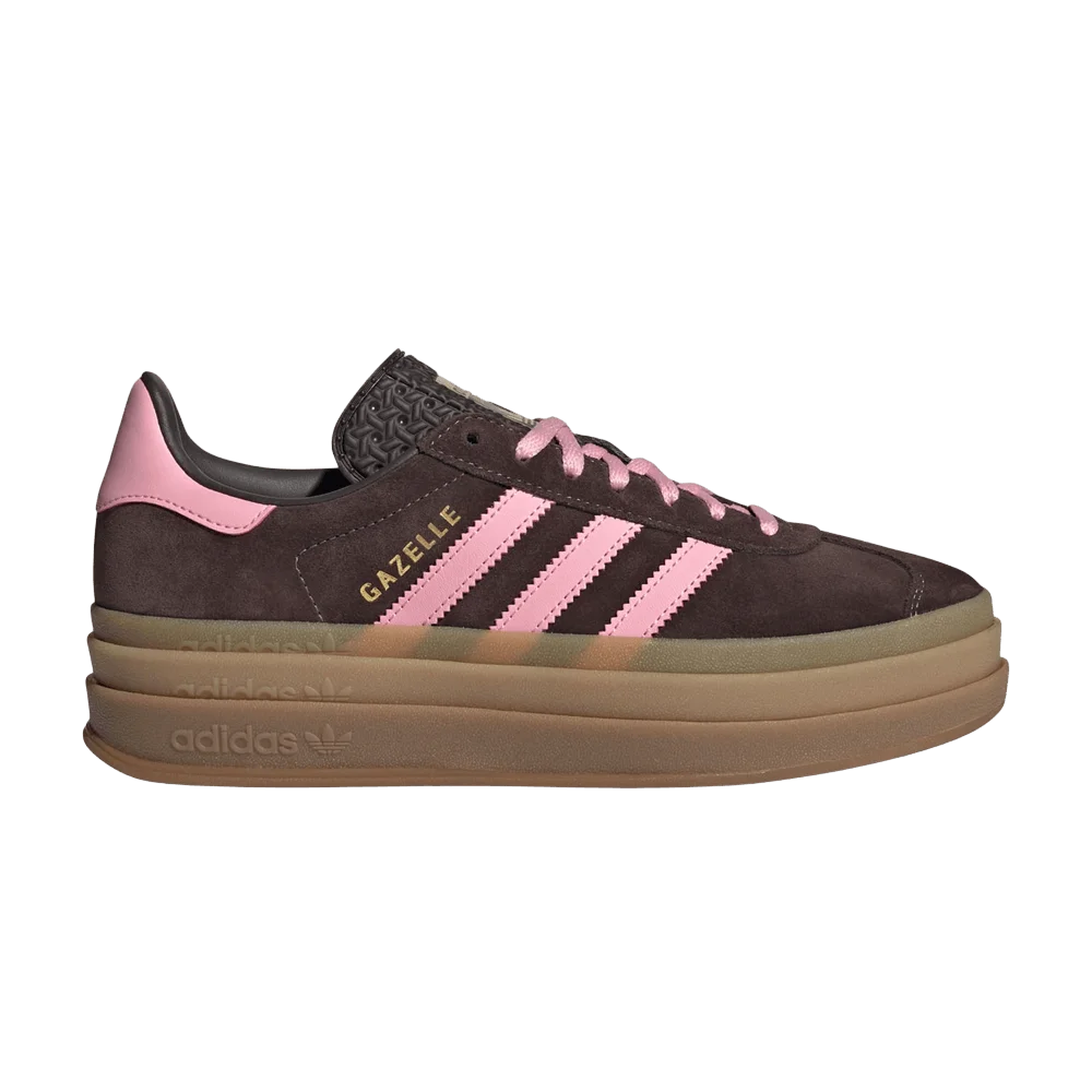 Кроссовки adidas Wmns Gazelle Bold 'Aurora Coffee Light Pink'