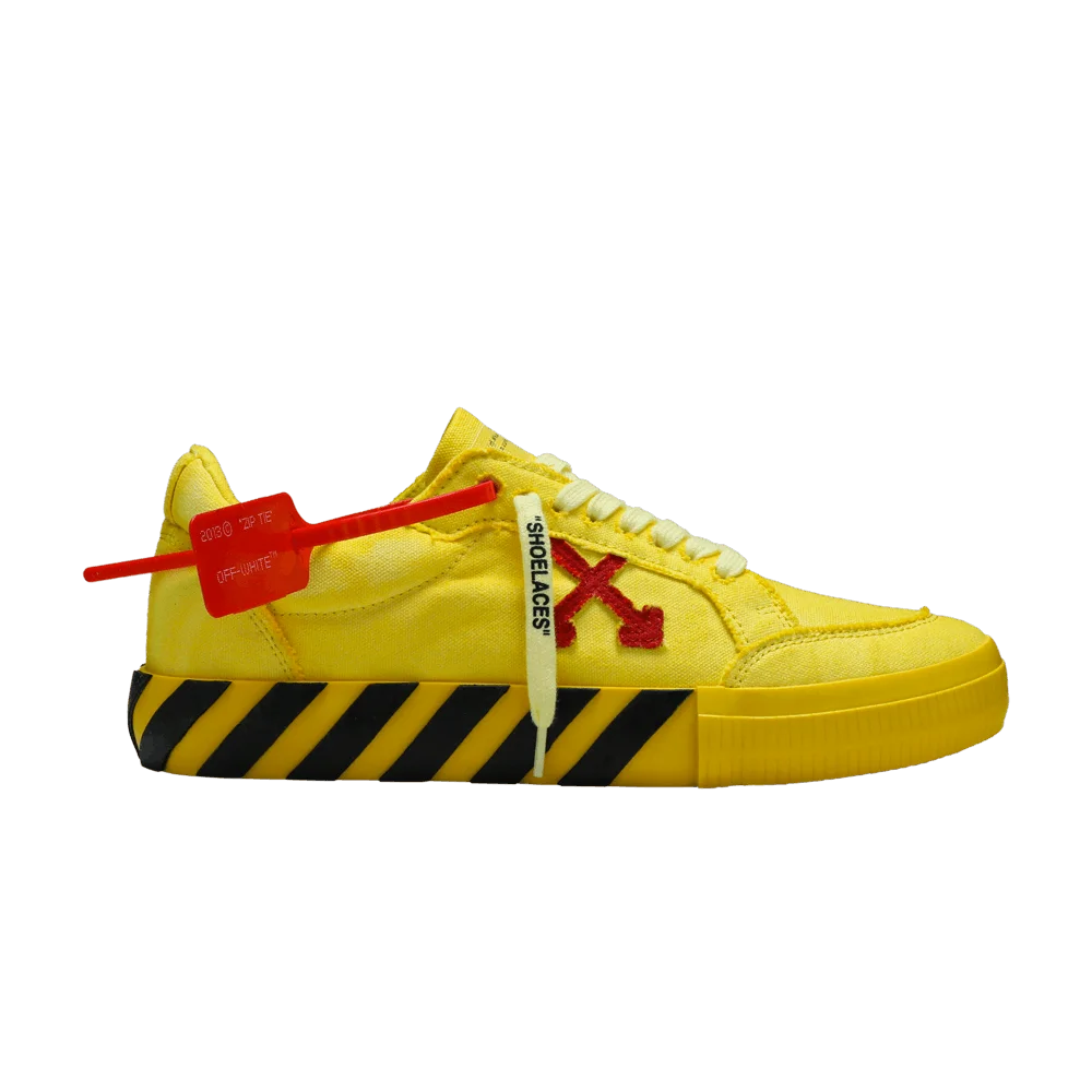 Кроссовки Off-White Vulc Sneaker 'Yellow Red'
