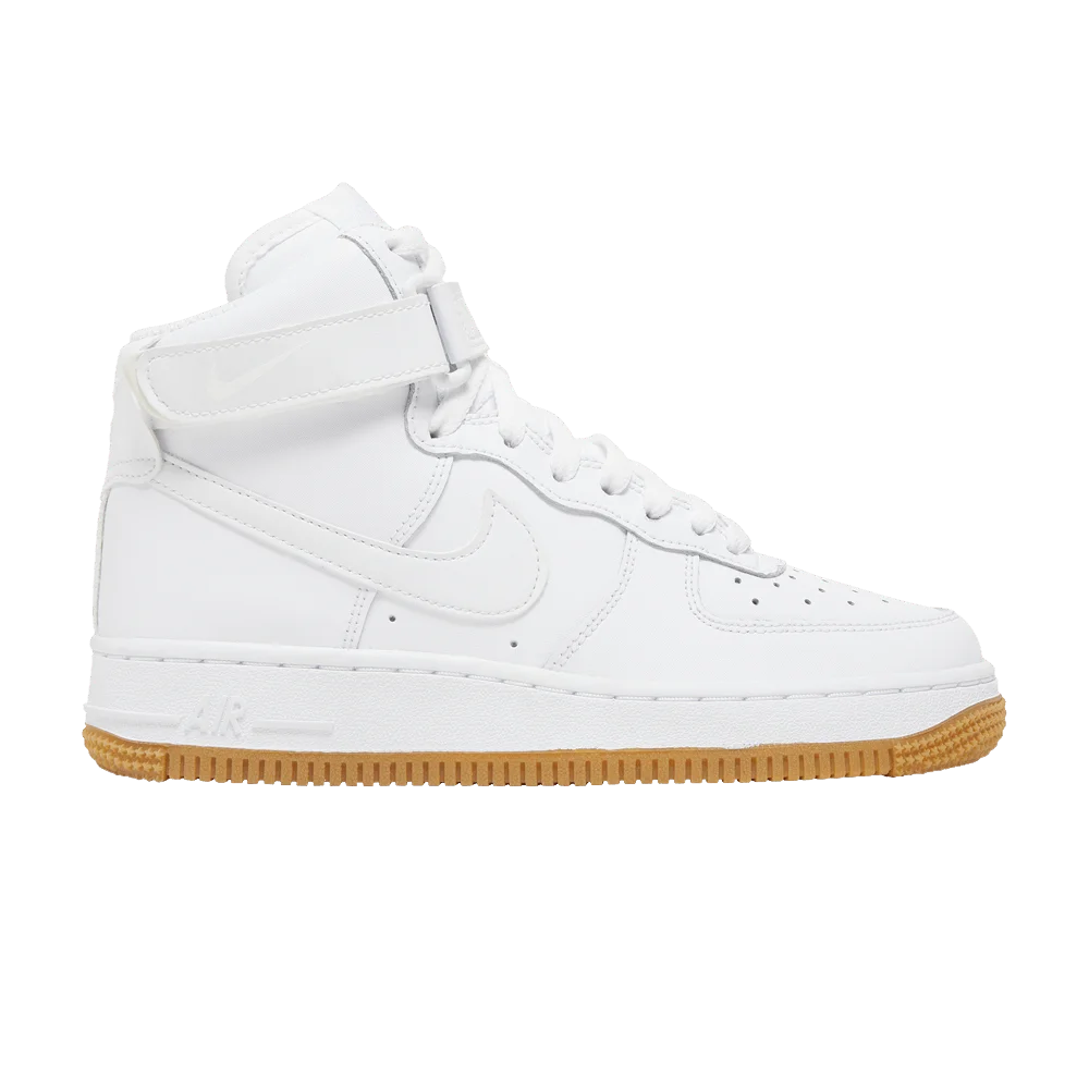 Кроссовки Nike Air Force 1 High GS 'White Gum'