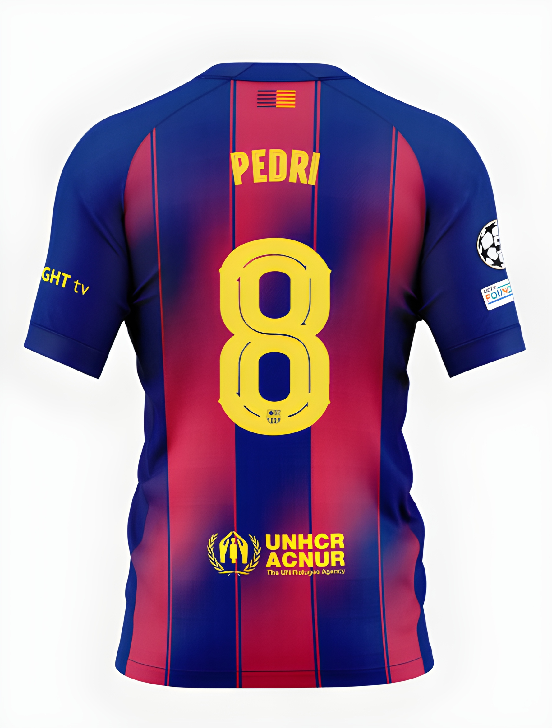 Футбольное джерси FC Barcelona 25/26 UCL or La Liga home jersey PEDRI