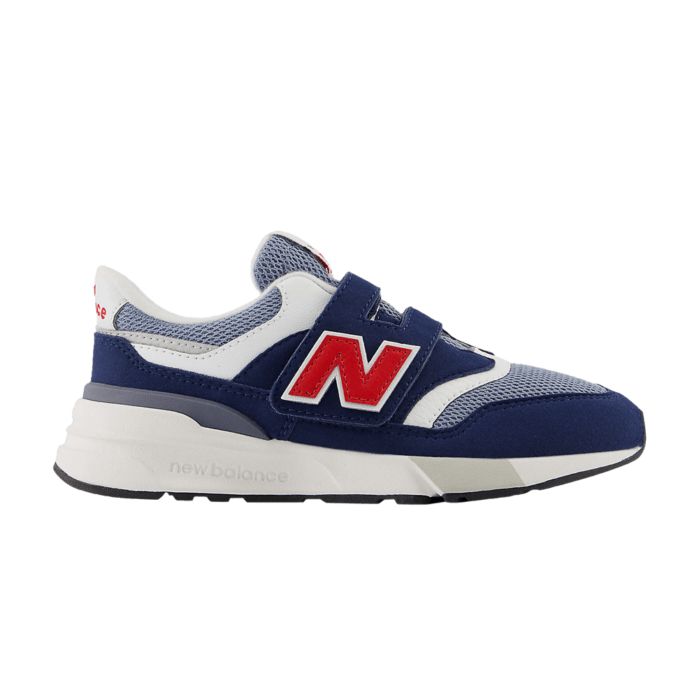 Кроссовки New Balance 997R Hook &amp; Loop Little Kid Wide 'Navy Crimson'