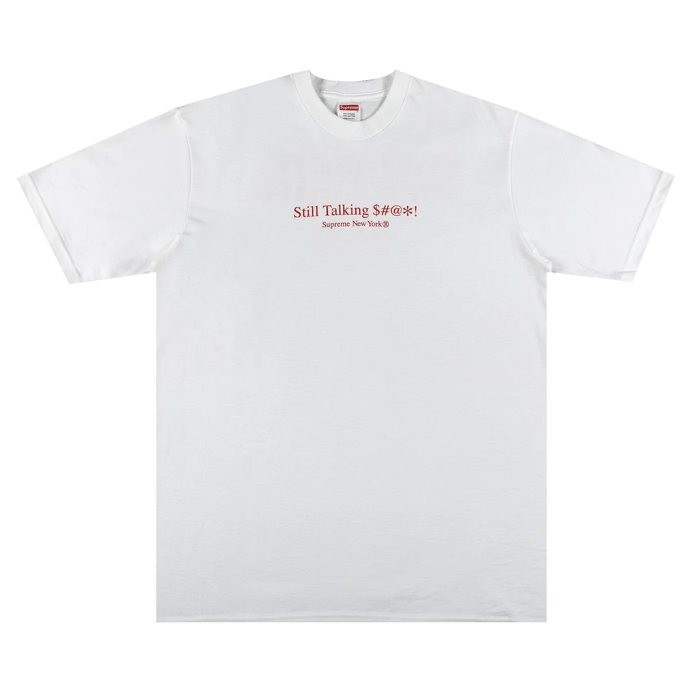 Supreme Still Talking Tee 'White'