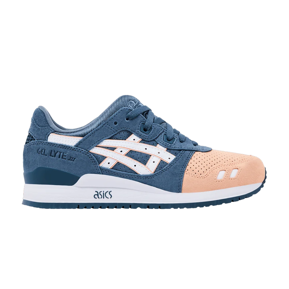 Кроссовки Kith x ASICS Gel-Lyte III Remastered 'Salmon Toe'