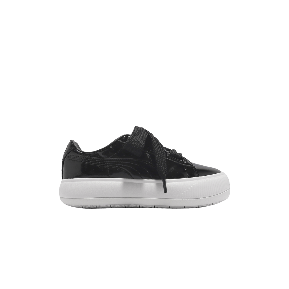 Кроссовки Puma Wmns Suede Mayu Heart Patent 'Black White'