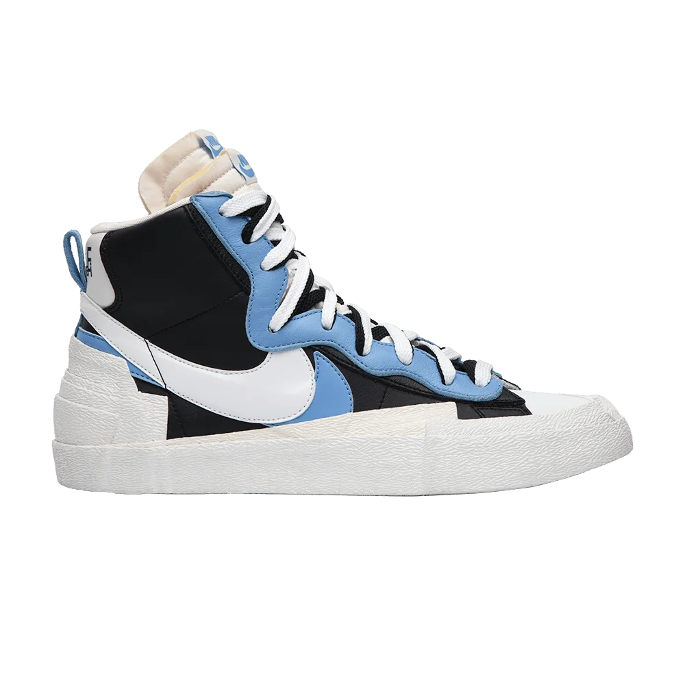 Кроссовки sacai x Nike Blazer Mid 'Black Blue'