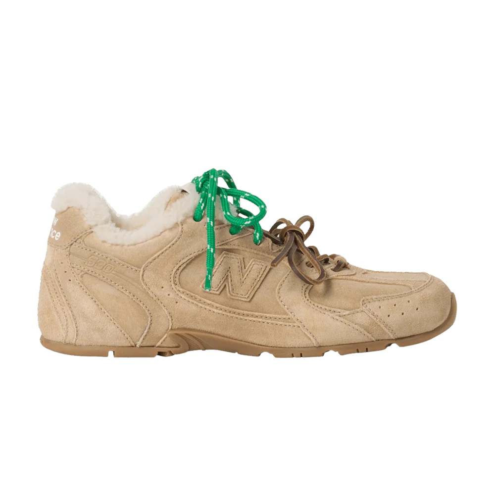 Кроссовки New Balance x Miu Miu 530 SL 'Bleached Ecru Shearling'