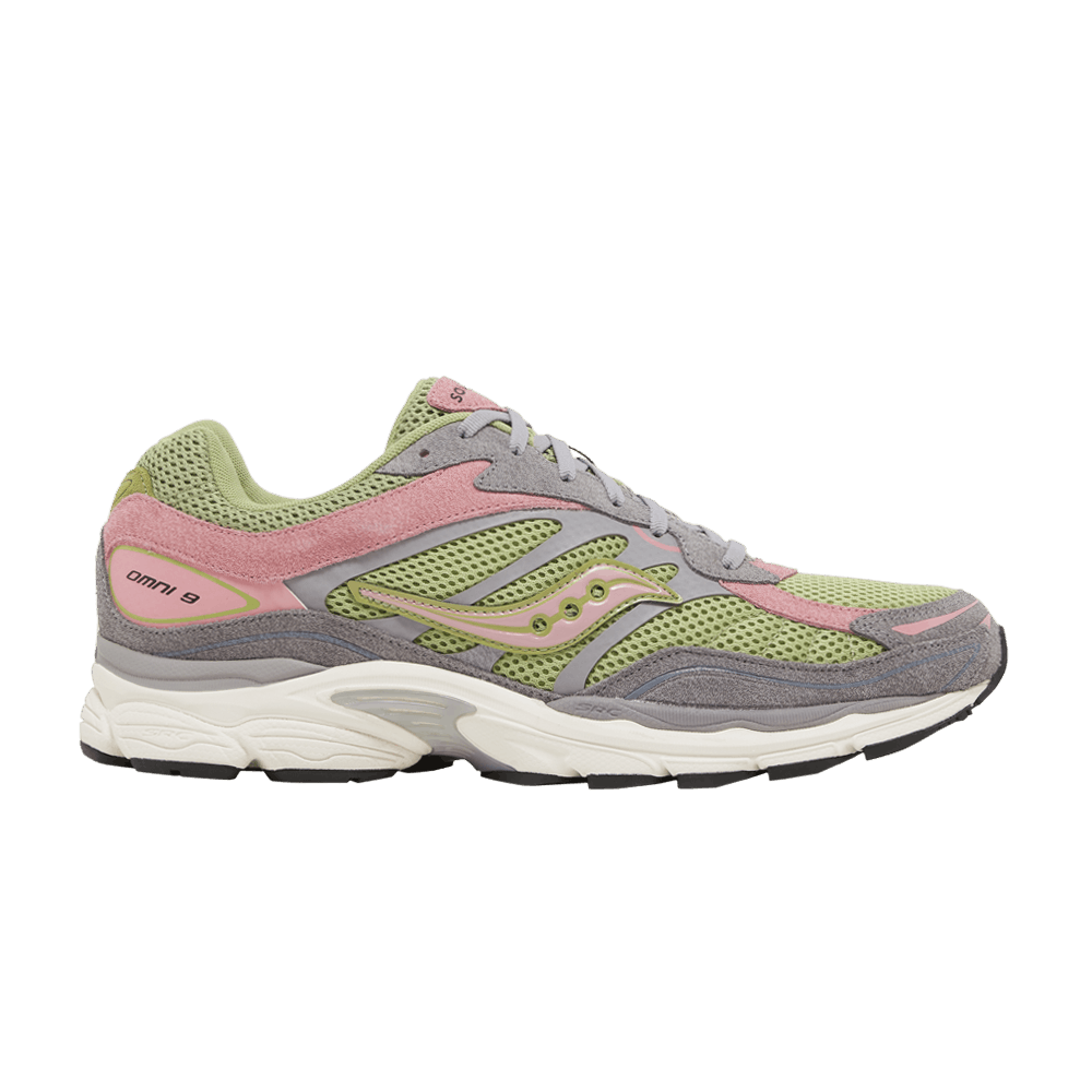 Кроссовки Saucony ProGrid Omni 9 Premium 'Grey Green Pink'