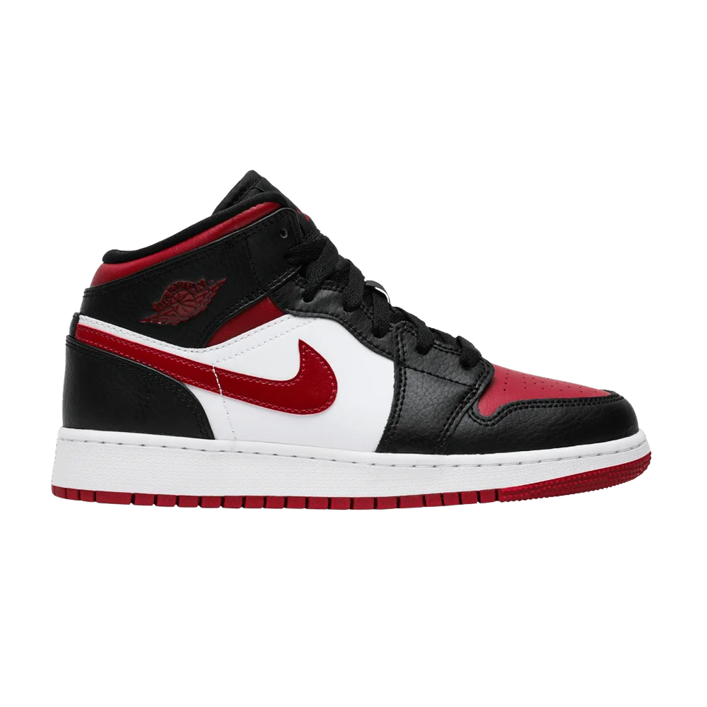 Кроссовки Air Jordan 1 Mid GS 'Noble Red'