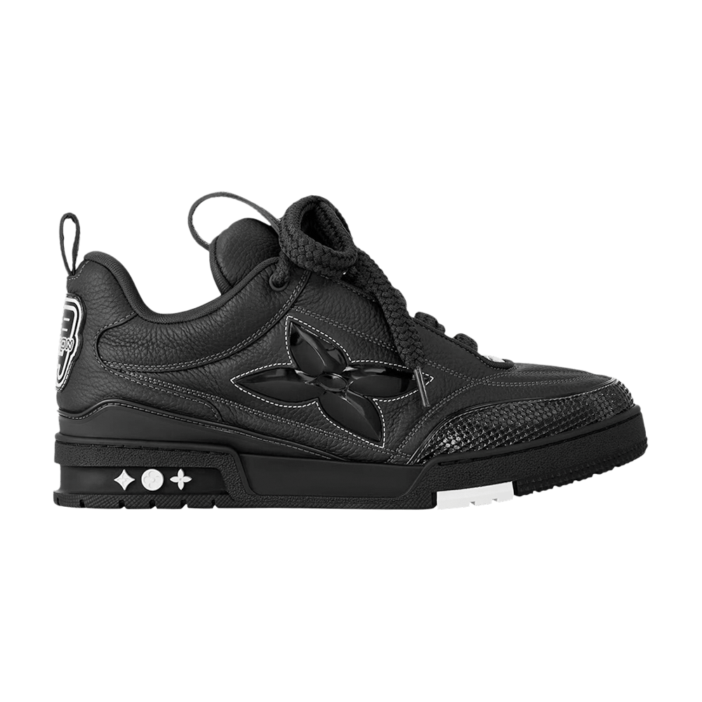 Кроссовки Louis Vuitton Skate Sneaker 'Oversized Flower - Black'