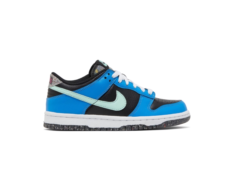 Кроссовки Nike Dunk Low SE GS 'Black Light Photo Blue Mint Foam'