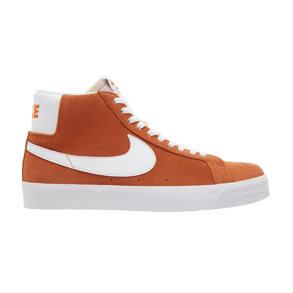 Кроссовки Nike Zoom Blazer Mid SB 'Safety Orange'