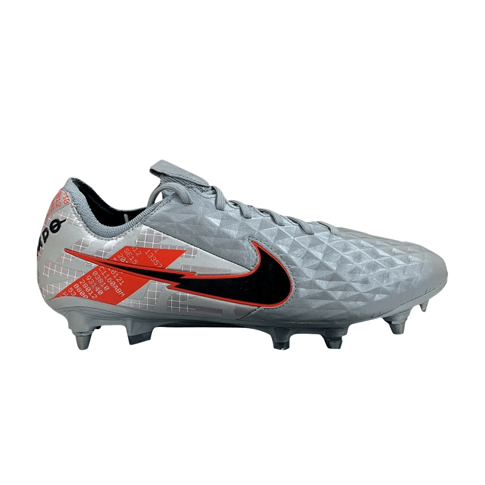 Кроссовки Nike Tiempo Legend 8 Elite FG 'Wolf Grey Bright Mango'