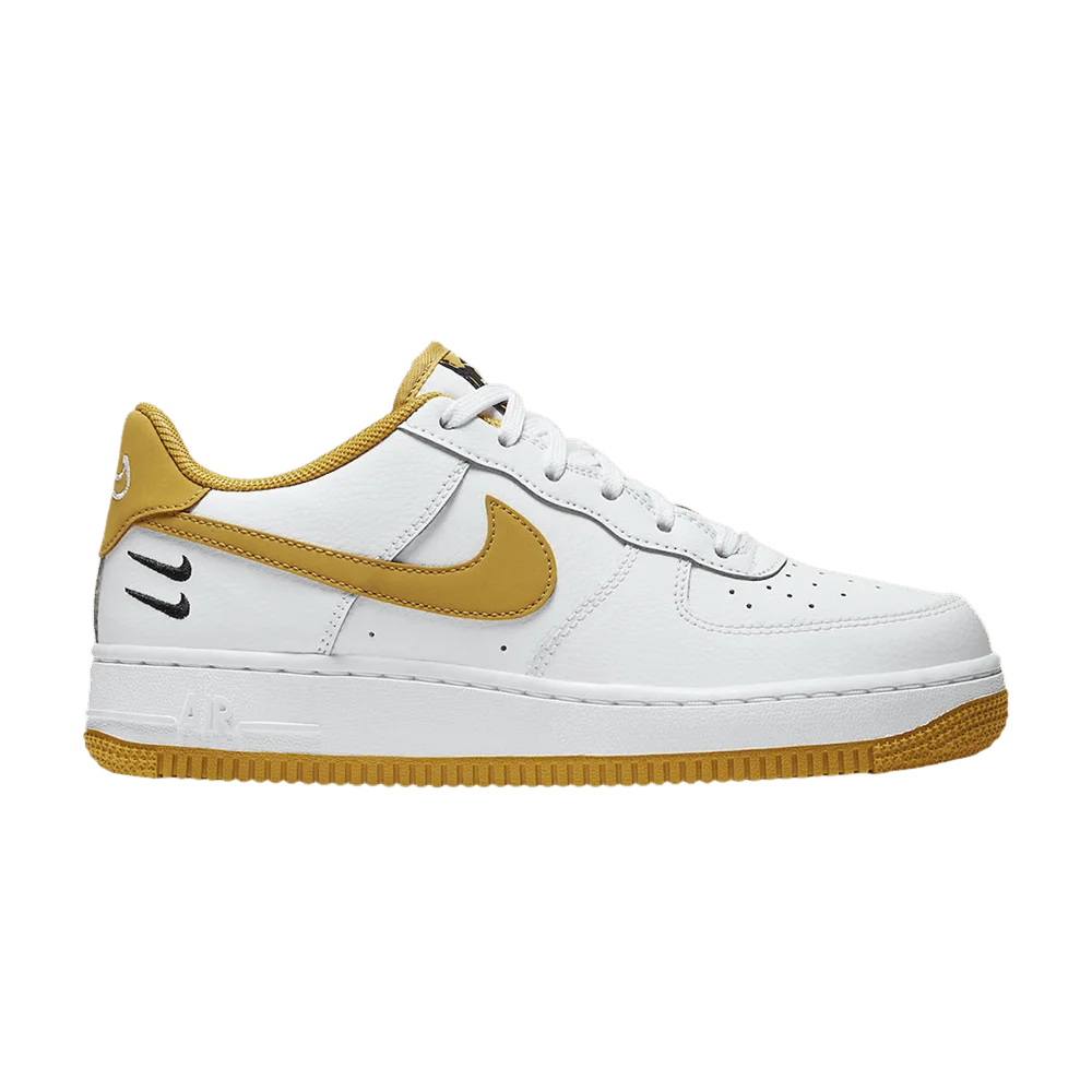 Кроссовки Nike Air Force 1 HO20 BG 'Dual Swoosh - White Wheat'