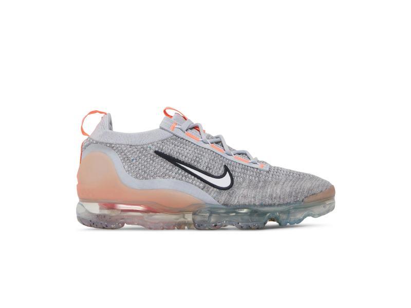 Кроссовки Nike Air VaporMax 2021 Flyknit 'Grey Fog Bright Mango'