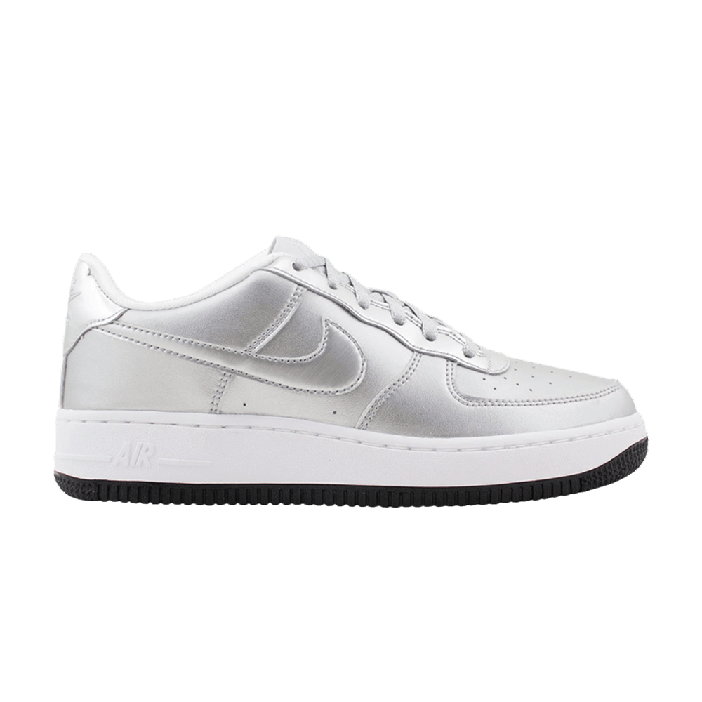 Кроссовки Nike Air Force 1 SE GS 'Metallic Silver'