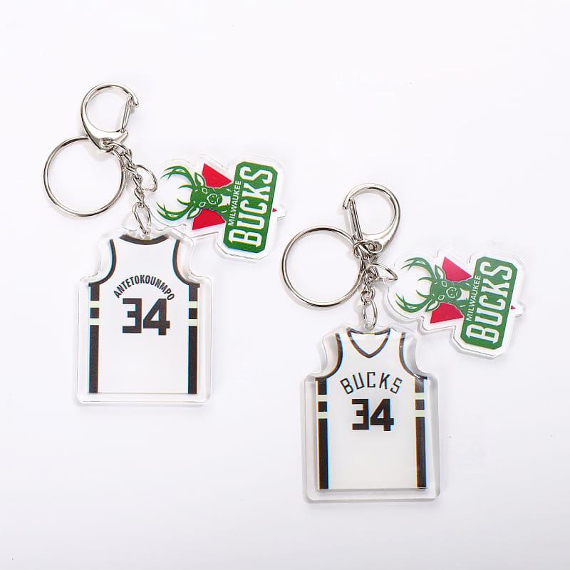 Брелок для ключей Jinduo Bucks Antetokounmpo 34 Star Keychain