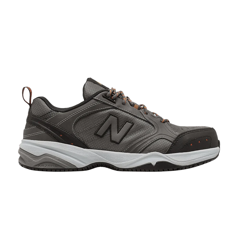 Кроссовки New Balance Steel Toe 627 Suede 4E Wide 'Grey'